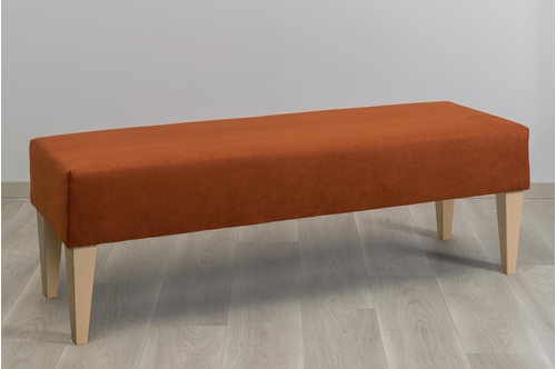 Bout de lit ambiance - microfibre renard