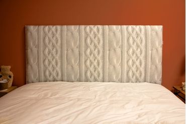 Tête de lit rectangle - Imitation Tricot