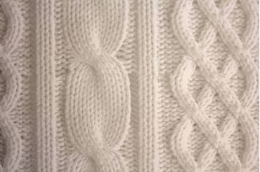 Zoom tissu - Imitation Tricot