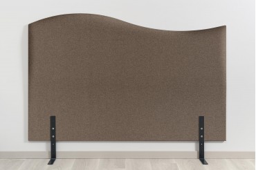 Tête de lit doucine - Chiné Brun