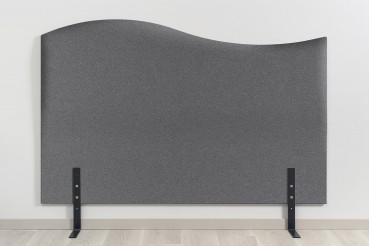 Tête de lit doucine - Chiné Gris Anthracite