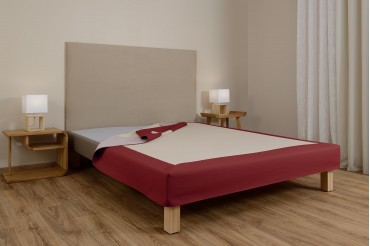 Cache-sommier - Vinyle Grenat