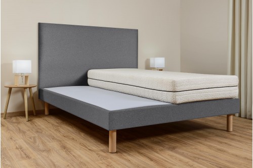 Sommier à lattes ambiance - Chiné Gris anthracite