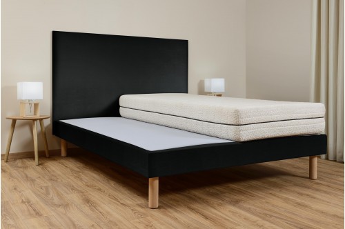 Sommier à lattes ambiance - Vinyle noir