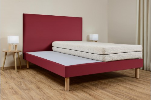 Sommier à lattes ambiance - Vinyle Grenat