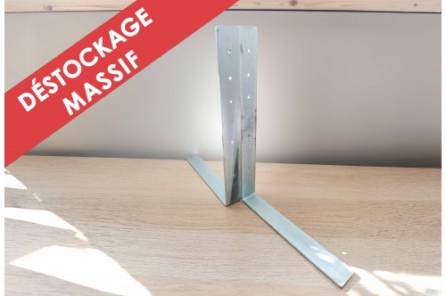 Fixations tête de lit diy - équerres métal