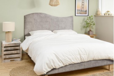 Tête de lit doucine - Minéral Quartz