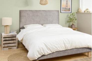 Tête de lit rectangle - Minéral Quartz