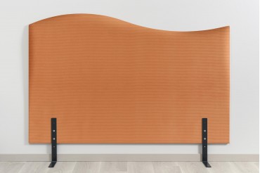 Tête de lit doucine - Velours Côtelé Carotte