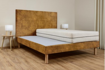 Sommier à lattes ambiance - Minéral Ambre