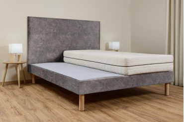 Sommier à lattes ambiance - Minéral Ambre