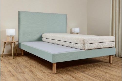 Sommier à lattes ambiance - Velours Côtelé Vespa