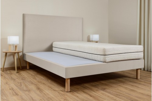 Sommier à lattes ambiance - Velours Côtelé Cachemire