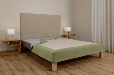 Cache-sommier - Velours Côtelé Olive