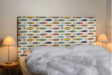 Tête de lit rectangle ambiance - Nautilus Tête de lit rectangle ambiance - Nautilus