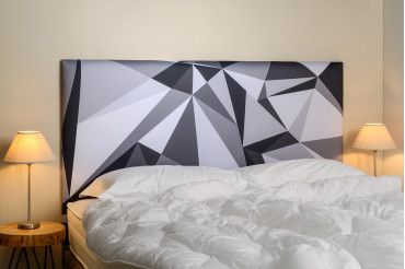 Tête de lit rectangle ambiance -Kaleido