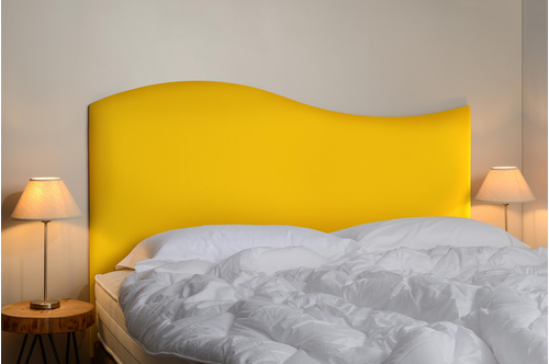 Tête de lit doucine ambiance -Safran