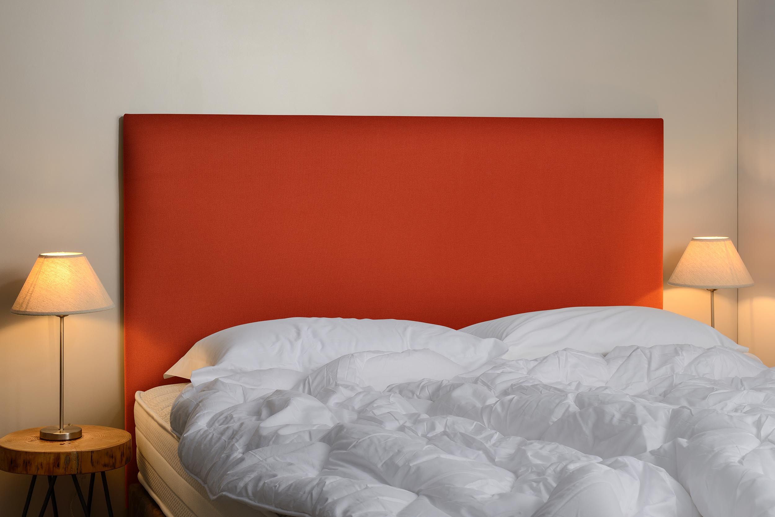Tête de lit rectangle ambiance -Terracotta
