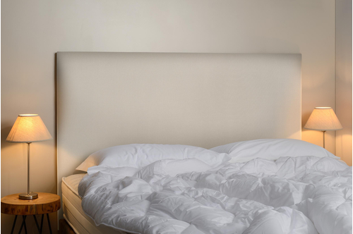Tête de lit rectangle ambiance - Perle