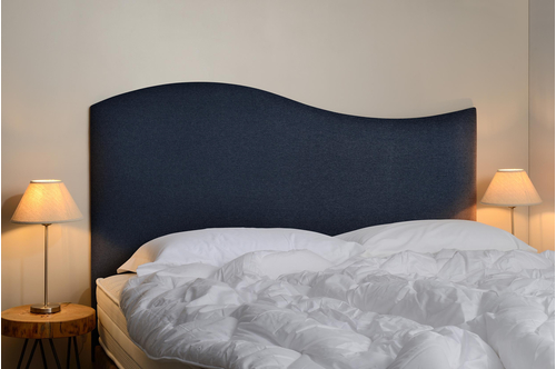 tête de lit, pas cher, recyclé, écologie, océan, mer, saphir,  bois, tissu, chambre, déco, 90,120,140,160,180