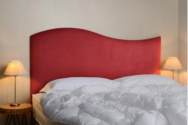 Tête de lit doucine ambiance - Coccinelle