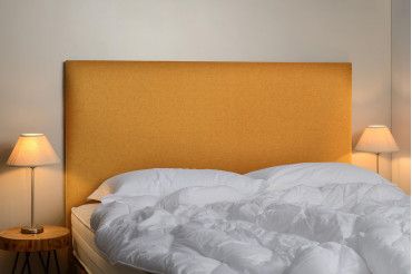 Tête de lit rectangle ambiance - Potiron Tête de lit rectangle ambiance - Potiron