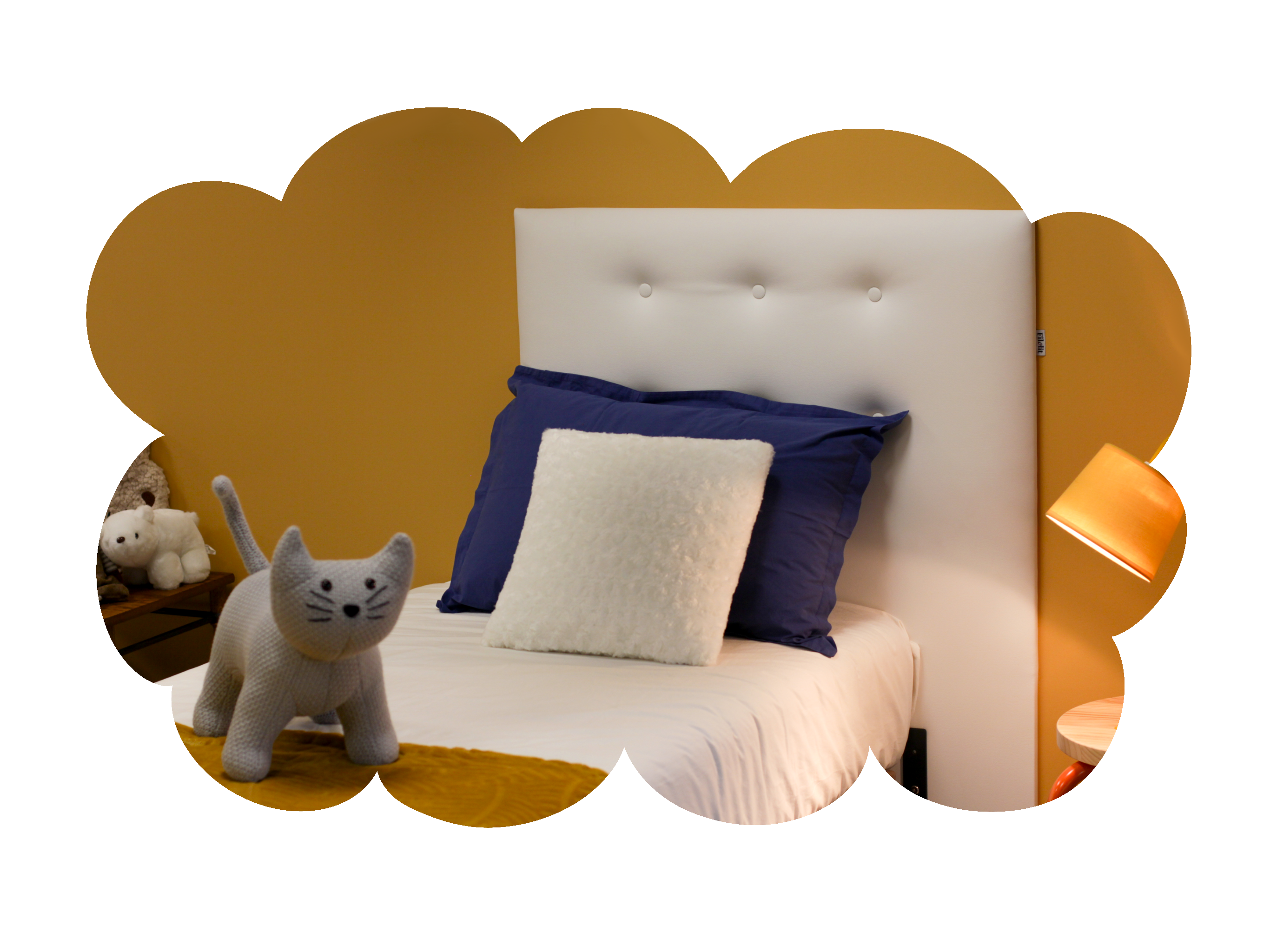 Tête de lit chambre enfant