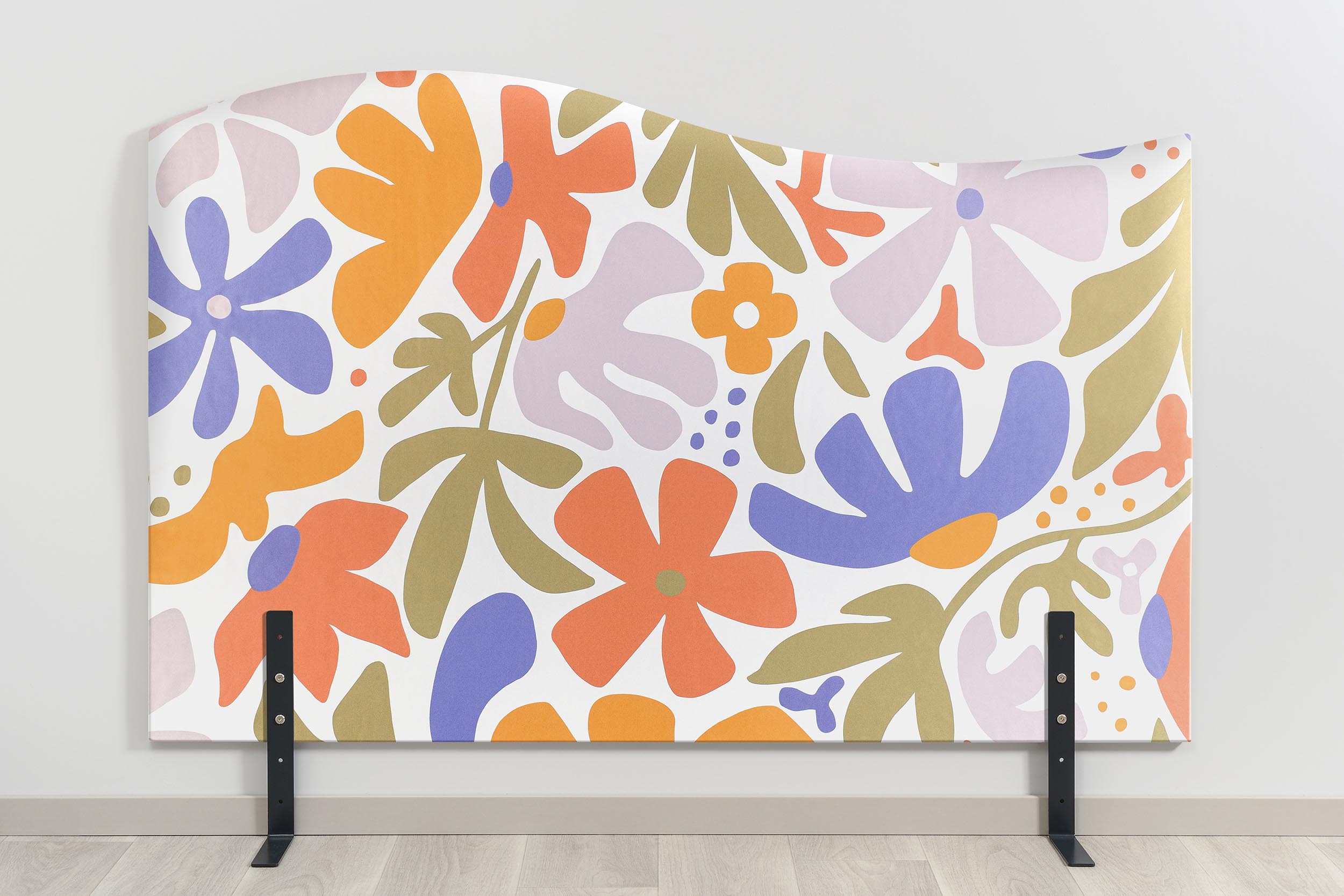 tete de lit tendance originale fleurie Flora