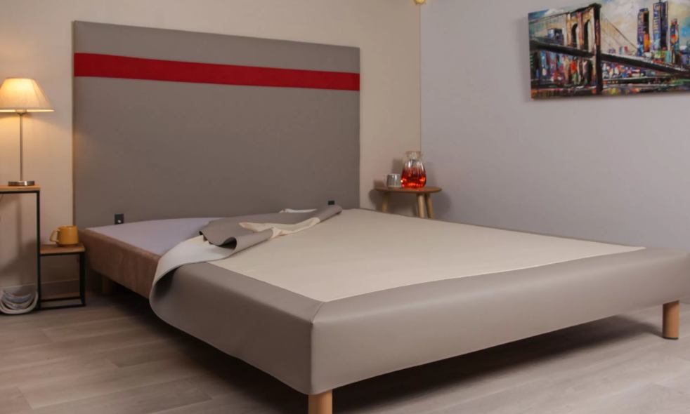 Tour De Lit Cache-sommier 90 X 190 Cm – Retombée 30 Cm, Gris Anthracite, 100% Coton élégant - 10